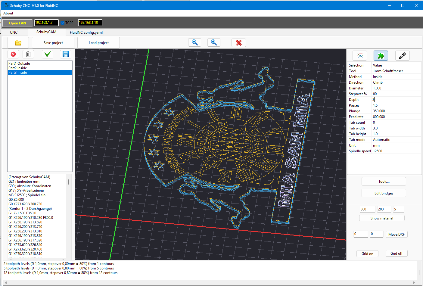 SchubyCNC Screenshot