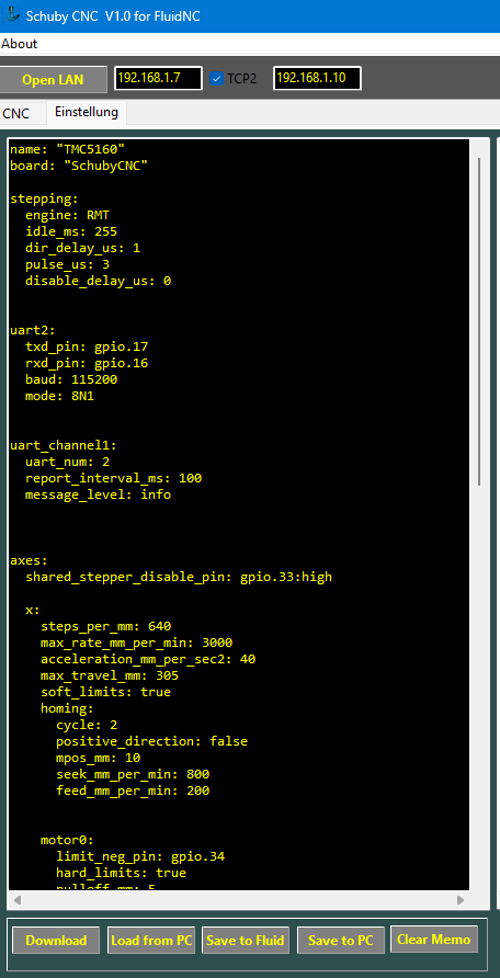 SchubyCNC Screenshot